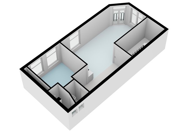 Floor plan - Toldwarsstraat 2-1, 1073 RR Amsterdam 